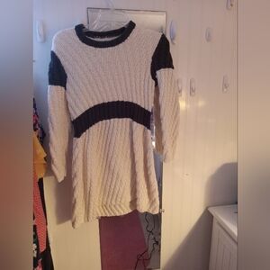 Hand knitted dress